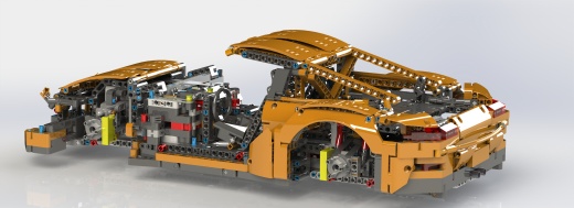 42056保时捷911立体拼装缩略图